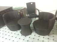 Stackable rattan chair high quality and design well