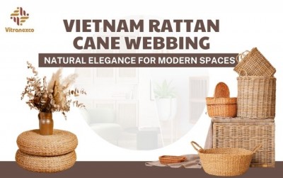 Vietnam Rattan Cane Webbing    Natural Elegance for Modern Spaces