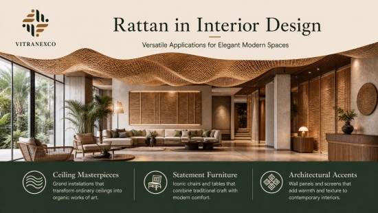 Rattan in Interior Design: Applications for Modern Spaces