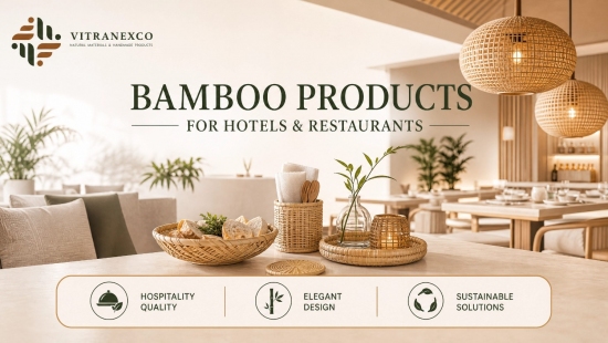 Bamboo Products for Hotels & Restaurants