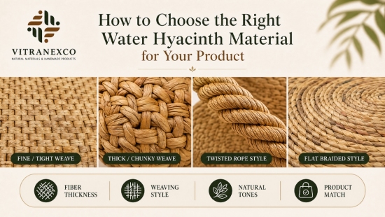 How to Choose the Right Water Hyacinth Material for Your Product