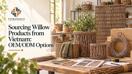 Sourcing Willow Products from Vietnam: OEM/ODM Options