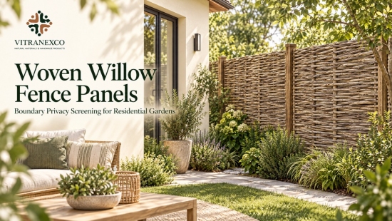 Willow Fence Panels for Gardens and Outdoor Spaces