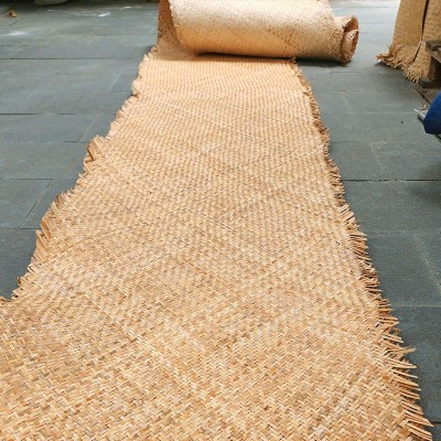 Natural herringbone rattan cane webbing