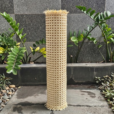 PVC octagonal rattan cane webbing