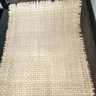 Square Woven Bamboo Sheet