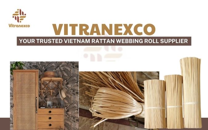 Vietnam Rattan Webbing Roll Supplier for Exporters