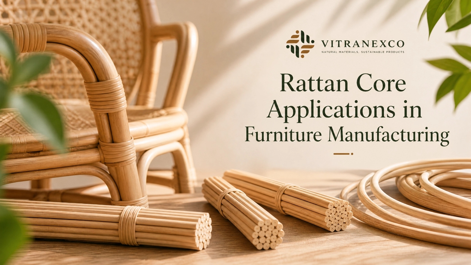 Rattan Core Applications in Furniture Manufacturing